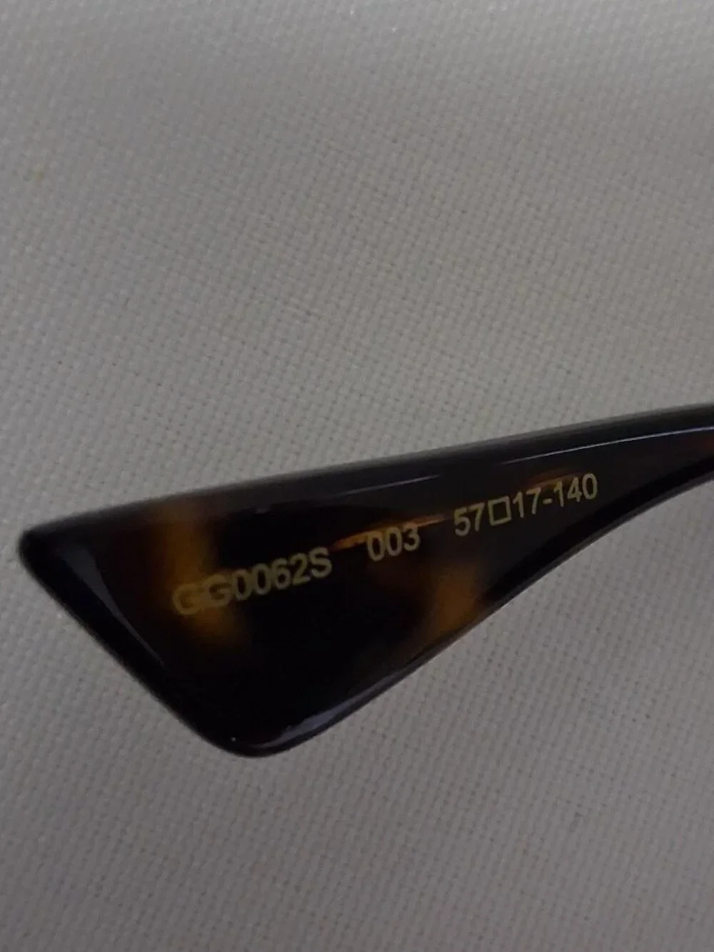 Gucci GG0062S 003 Sunglasses – Size 57-17-140